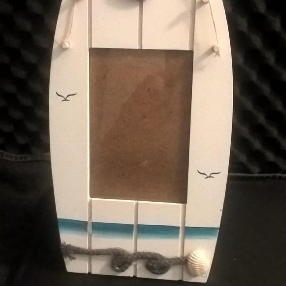 VINTAGE NAUTICAL FISHERMAN BOAT PHOTO PICTURE FRAME - Picture 5 of 10